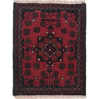 Cultural Pattern Mini Entry Rug 1.9x1.3 ft
