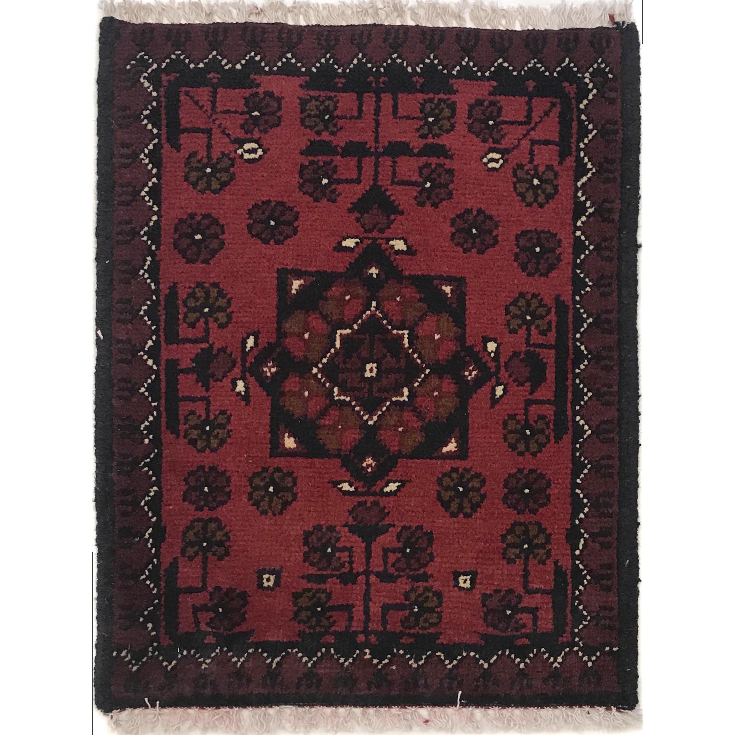 Cultural Pattern Mini Entry Rug 1.9x1.3 ft
