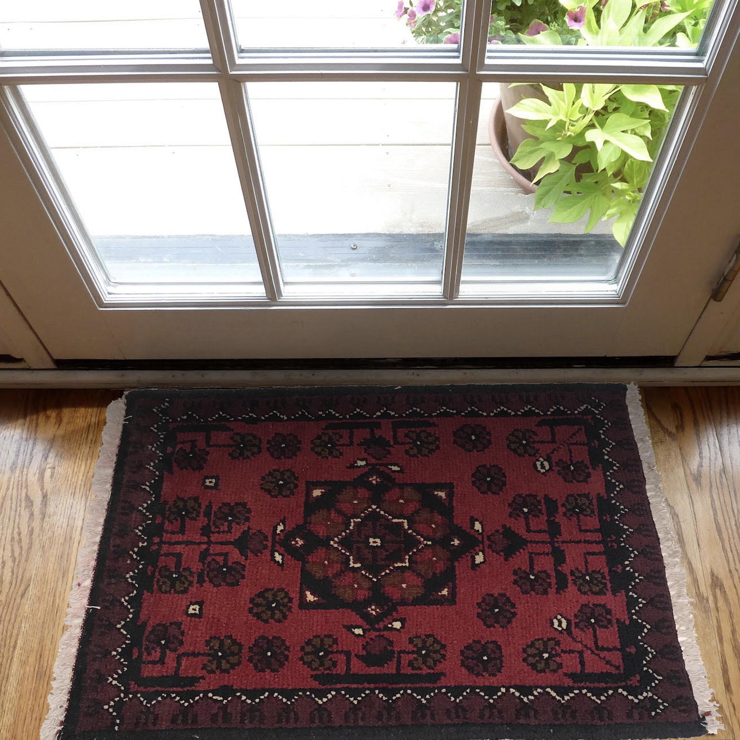 Cultural Pattern Mini Entry Rug 1.9x1.3 ft