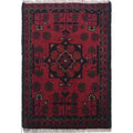 Pure Wool Artisanal Floor Mat 1.9x1.3 ft