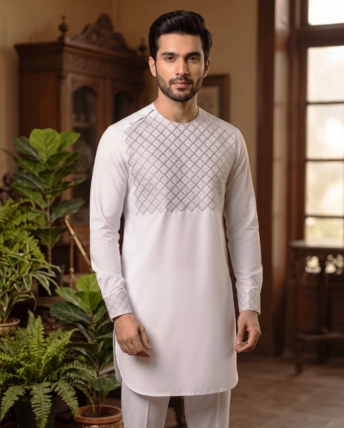 Afghan Men's embroidery suit