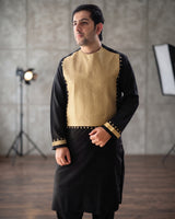 Gents Suit Embroidery Mirror Work