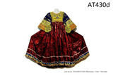 Afghan Women Long Shirt Tribal Fusion Art Work Vintage Costume Gypsy Ethnic Frock