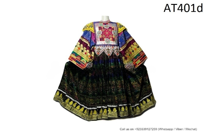 Afghan Kuchi Yakhan Dress Gypsy Fusion Ethnic Frock Tribal Style Choli