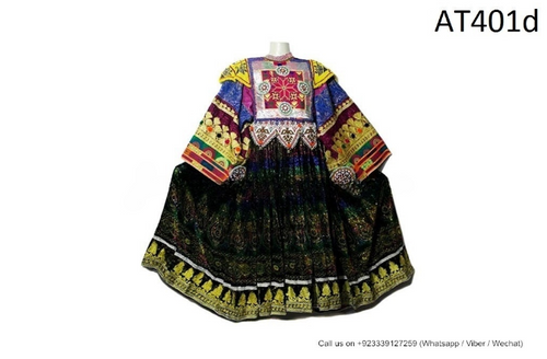 Afghan Kuchi Yakhan Dress Gypsy Fusion Ethnic Frock Tribal Style Choli