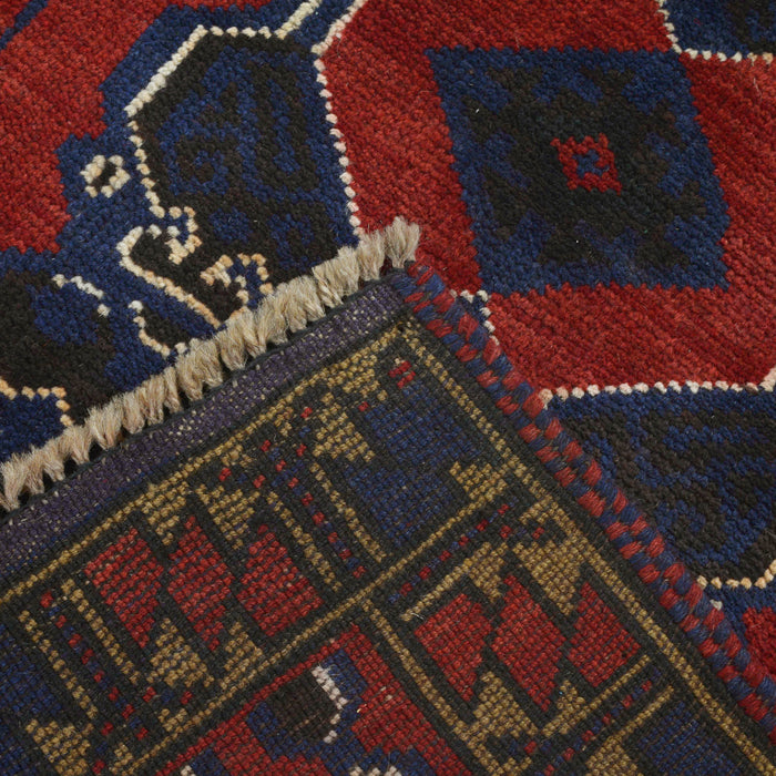 Afghan Islamic Rug Prayer Piece 4.8x3 ft