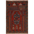 Afghan Crafted Worship Rug 5.1x3.4 ft