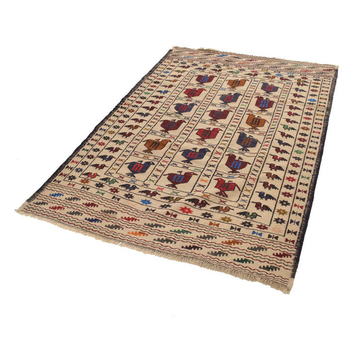  artisan woven kilims, traditional Afghan textiles, 