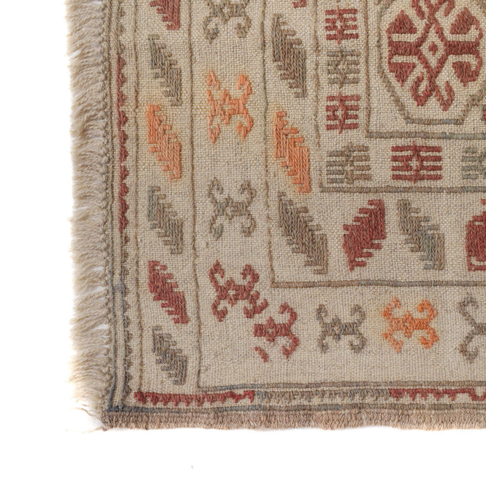 detailed Afghan rug patterns, 