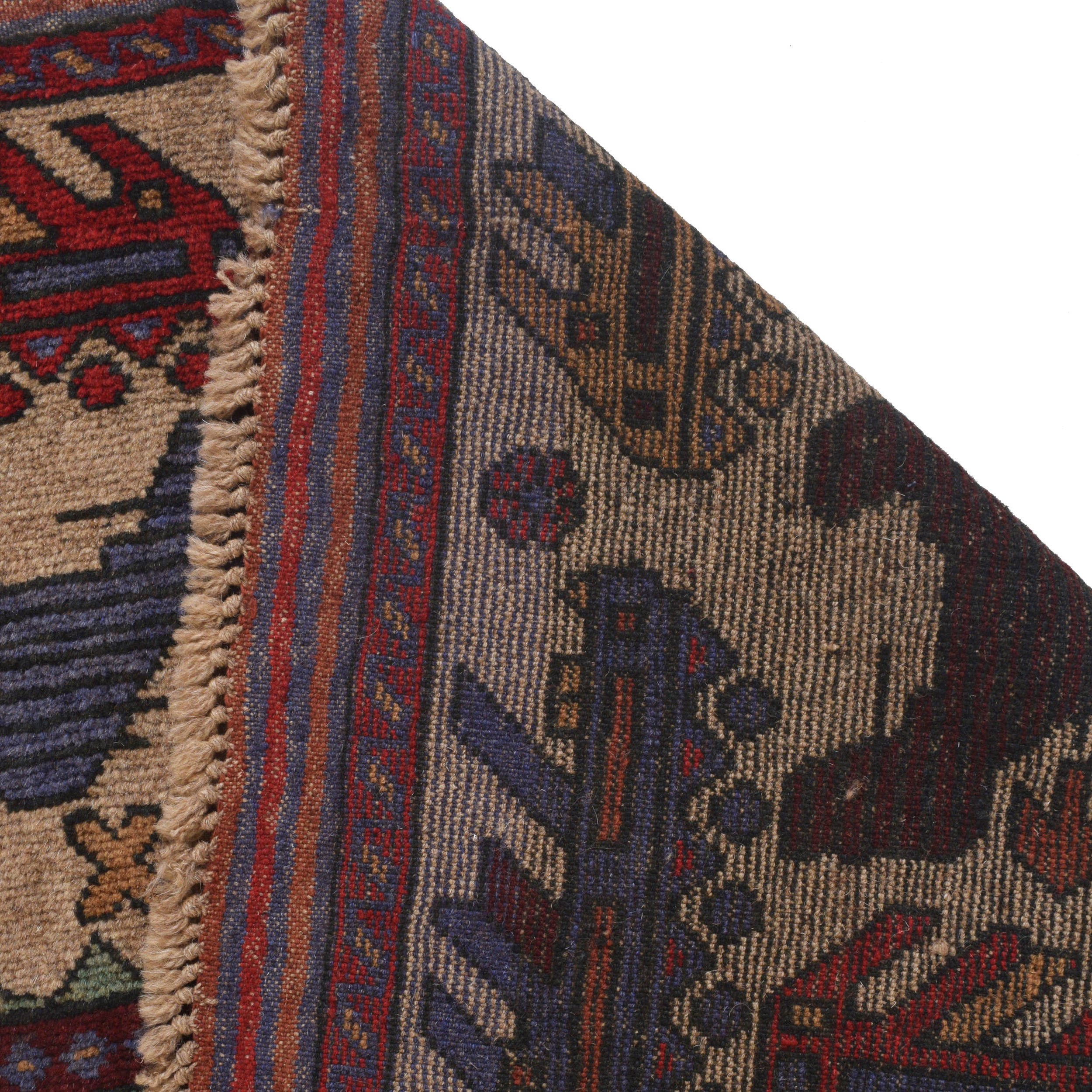 Tribal Weapons Battle Story Carpet 4.5x3.1 ft