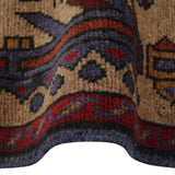 Tribal Weapons Battle Story Carpet 4.5x3.1 ft