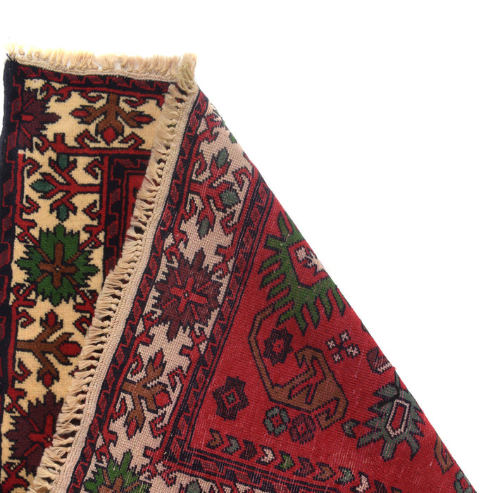 traditional Afghan rug, luxury wool rug, 
