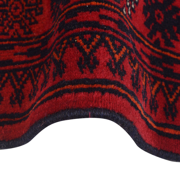 Bokhara Runner Rug, Handcrafted Afghan Rug, 