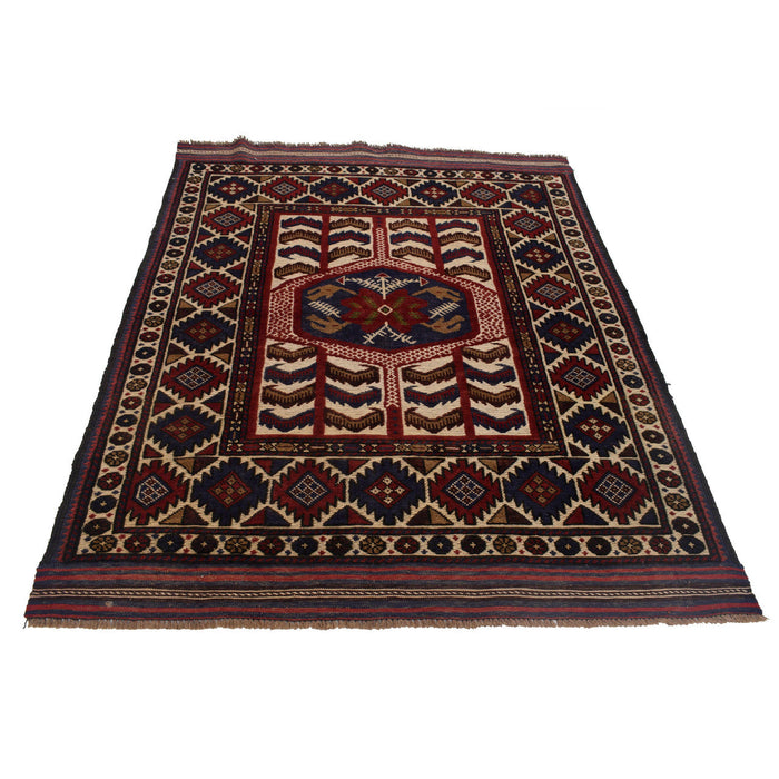 tribal rug, authentic Afghan rug, 