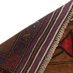 Authentic Afghan War AK-47 Rug 4.7x3.2 ft