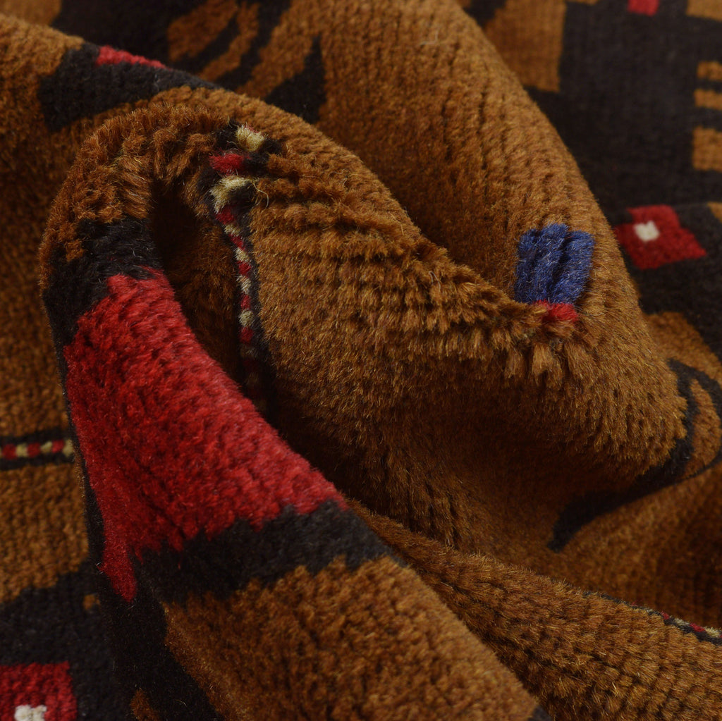 Authentic Afghan War AK-47 Rug 4.7x3.2 ft