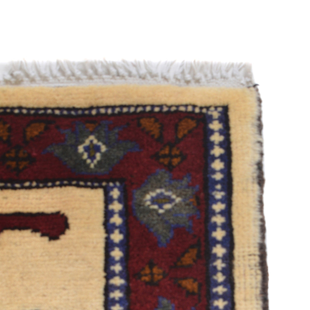 Afghan Tribal Heritage War Weapons Story Carpet 4x2.7 ft