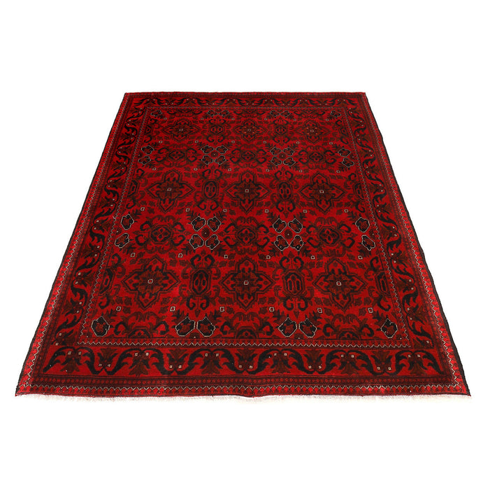 Traditional Afghan Rugs, Authentic Afghan Rugs, Handcrafted Khal Mohammadi Rug, 