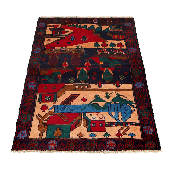 Afghan War Rug,  