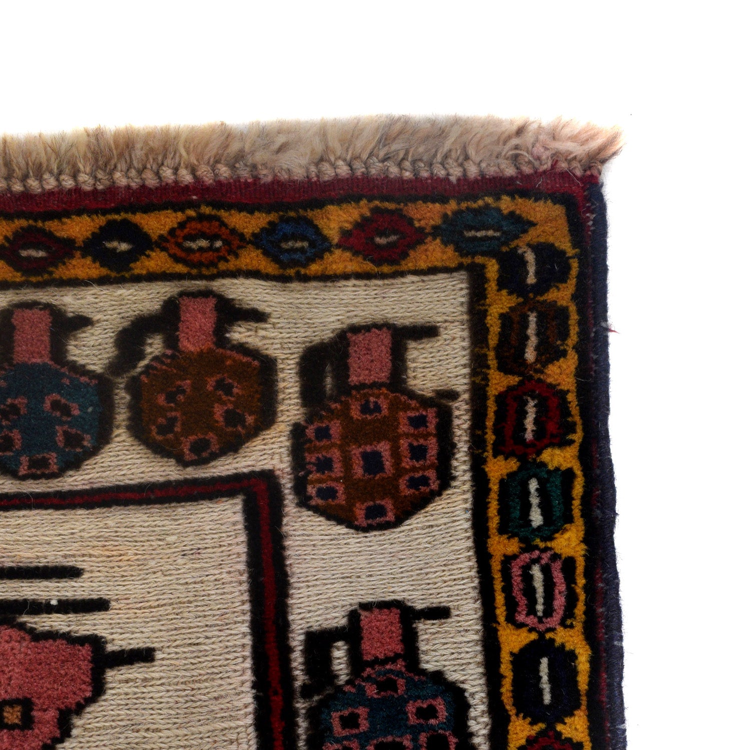 Cultural Storytelling Weapons Carpet 4.2x2.5 ft