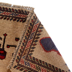 Cultural Storytelling Weapons Carpet 4.5x2.9 ft