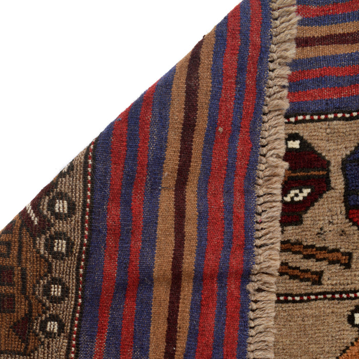 Handcrafted Tribal War Weapons Carpet 6.3x3.9 ft