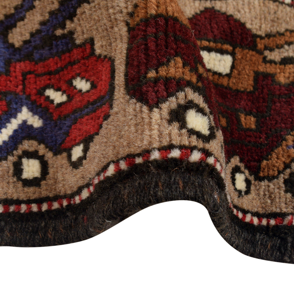 Handcrafted Tribal War Weapons Carpet 6.3x3.9 ft