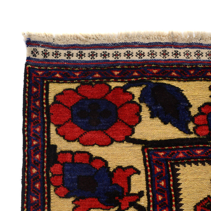 wool area rug, Afghan crafts, 