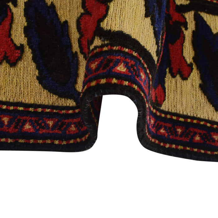 Afghan wool rug, Pashtun artisans, 