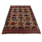 Afghan War Weapons Story Carpet 6.2x4.2 ft