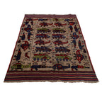 Heritage Afghan War Tanks Rug 6.2x4.3 ft