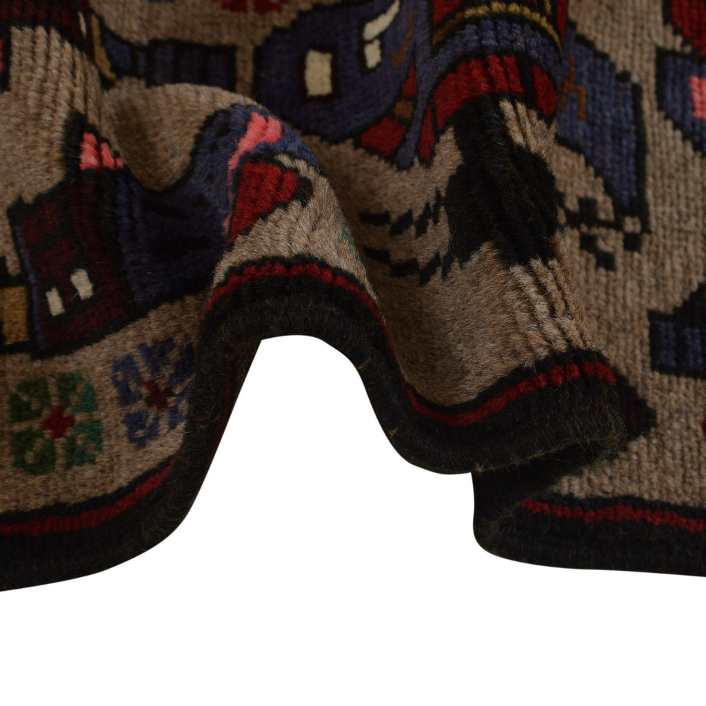 Tribal Weapons Pattern Carpet 5.9x4 ft