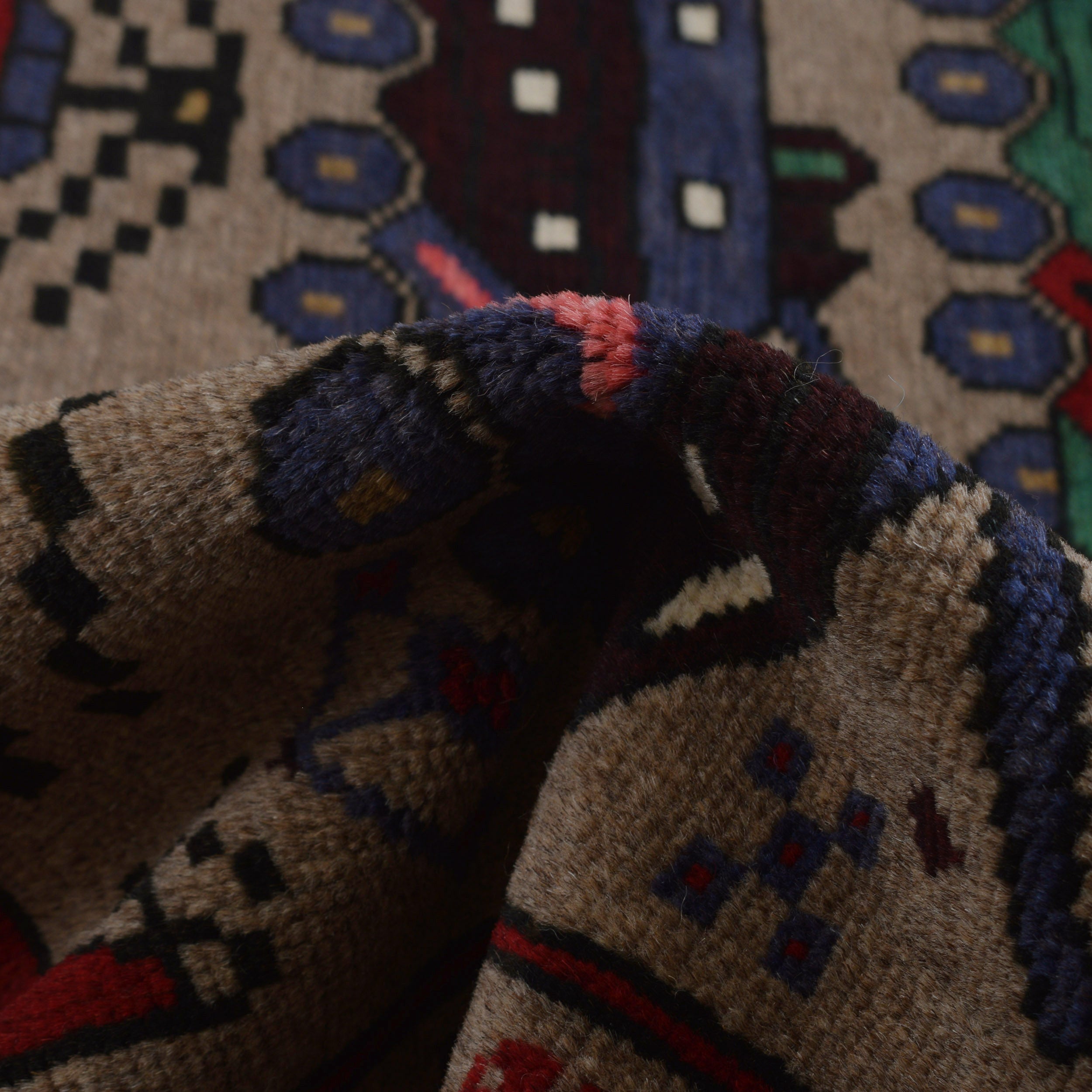 Afghan War Helicopter Story Rug 6.1x4.3 ft