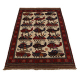 Collector’s Afghan War Helicopter Carpet 4.8x3.2 ft