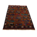 Unique Tribal War Tank Carpet 4.8x3.3 ft