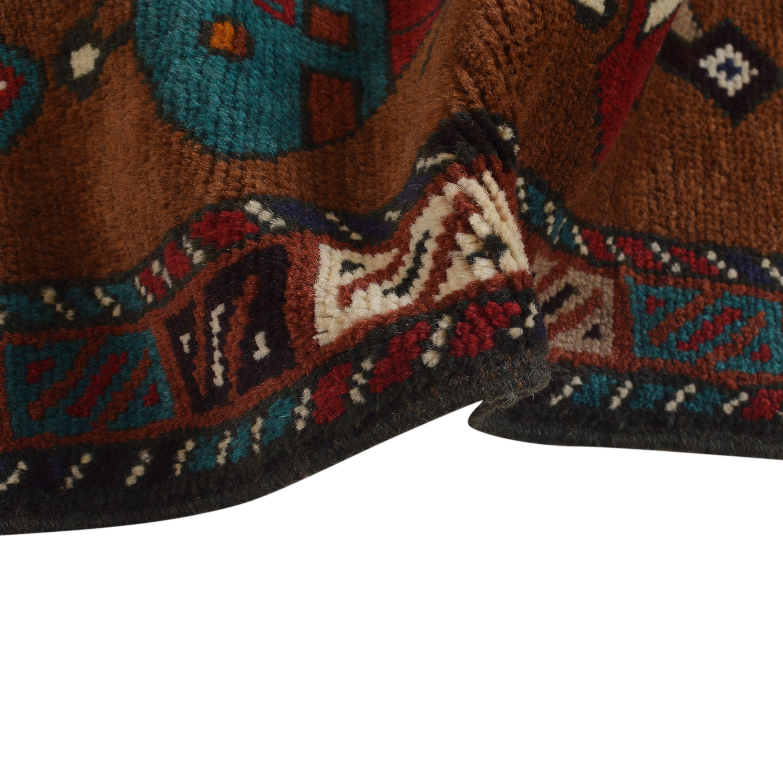 Unique Tribal War Tank Carpet 4.8x3.3 ft