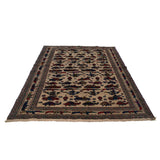 Authentic Afghan Battle Story War Weapons Rug 8.9x6.6 ft