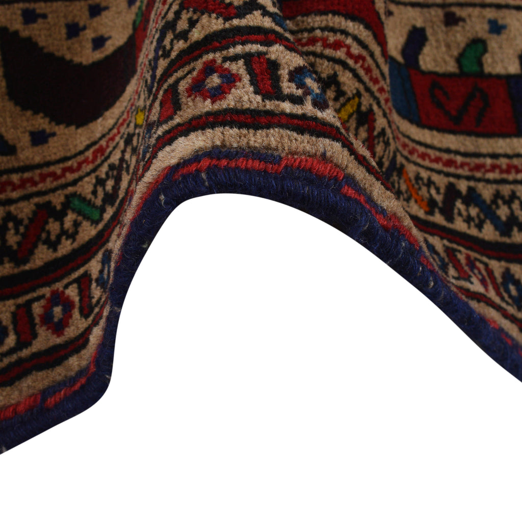 Collector Afghan War Heritage Carpet 9.1x6.3 ft