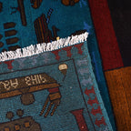 Artisan Crafted War Weapons Carpet 3.9x2.6 ft