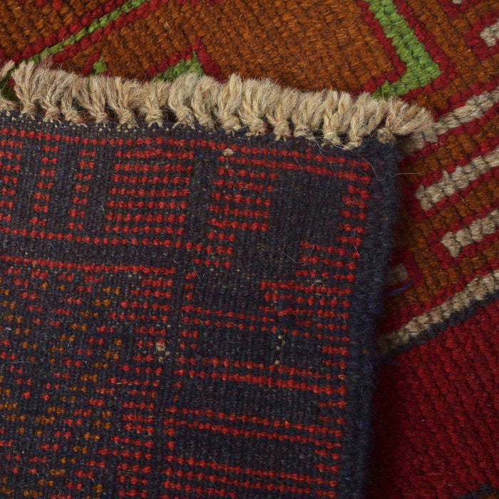 ethnic Baluchi rug, Afghan living room rug.