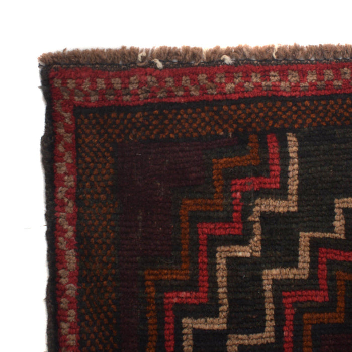 handmade Afghan rug, vintage Baluchi rug, luxury Afghan rug, 
