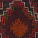  thnic Baluchi rug, Afghan living room rug.