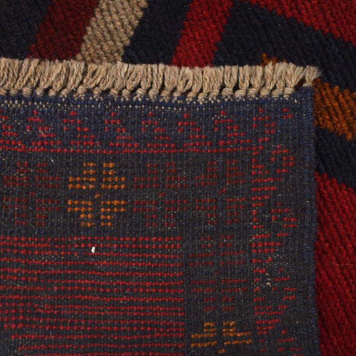 Afghan living room rug.