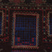 ethnic Baluchi rug, Afghan living room rug.