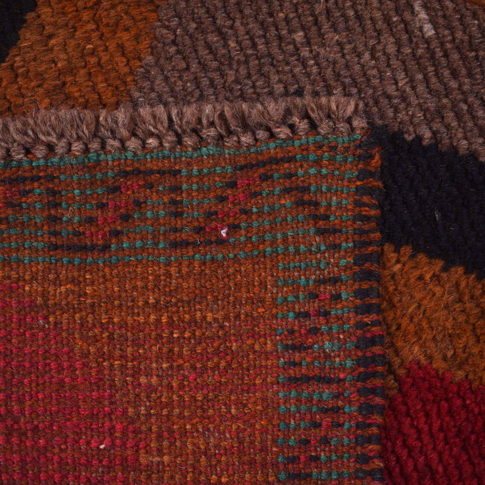 ethnic Baluchi rug, Afghan living room rug.