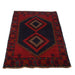 Afghan handcrafted rug, colorful Baluchi rug, 