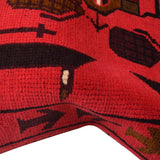 Handmade Afghan War Weapons Rug 4.2x2.6 ft