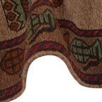 Historical Afghan War Tanks & Helicopter Carpet 4.4x2.5 ft