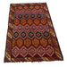 handmade Balochi rug, Afghan tribal wool rug, 