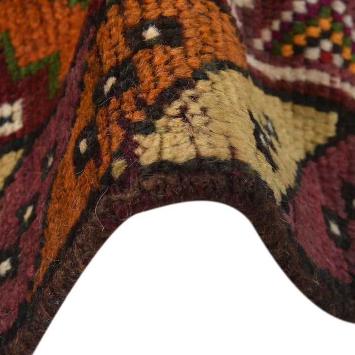 handwoven Afghan rug, traditional Afghan decor, 